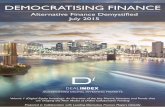 Democratising Finance, Alternative Finance Demystified: DealIndex Research