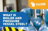 What is boiler and pressure vessel steel?
