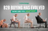 B2B Buying has evolved. How has your business adapted?