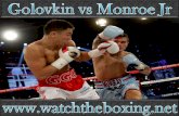 watch Golovkin vs Monroe Jr Fighting live streaming