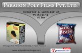 Polyester Film by Paragon Poly Films Private Limited Bengaluru