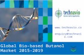 Global Bio-Based Butanol Market 2015-2019