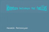Adventure holidays for families