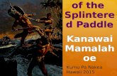 King Kamehameha & Law of the Splintered Paddle, Kanawai Mamalahoe