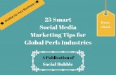 25 smart social media marketing tips for global perls industries