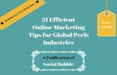 21 efficient online marketing tips for global perls industries