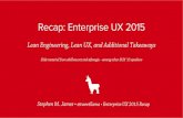 Enterprise UX 2015 Recap