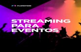 Live Events Platform Spanish Brochure