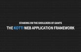 Standing on the shoulders of giants – the kotti web application framework