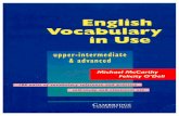 English vocabulary in use upper intermediate to advanced