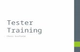 General Software Tester Training
