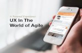 UX In The World of Agile