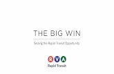 The Big Win: Seizing the Rapid Transit Opportunity by Charles Merritt