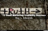 12 Email Marketing Credibility Boosters
