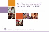 Annual Results and Impact Evaluation Workshop for RBF - Day Four - Tirer les enseignements de l'exécution du FBR