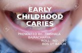 Early childhood caries