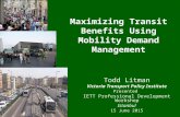Transit Demand Management_Istanbul IETT Workshop 3_15 June 2015