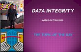 Data integrity. swapan
