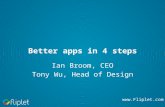 How to Build Better Apps in 4 Steps
