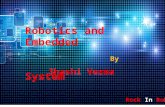 robotics and embedded system ppt