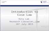 Introduction to Case Law