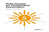 Rate Design for Distributed Generation - NET METERING ALTERNATIVES