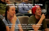 ETUG  Ditching training workshops: Building learning capacities in new ways