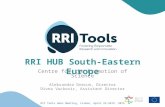 RRI Tools SEE Hub meeting