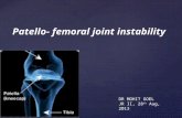 Patello femoral joint - MRI