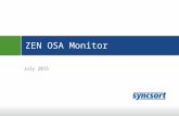Defending Network Availability with Detailed OSA Analytics - The ZEN z/OS OSA Monitor
