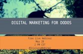 Digital Ads for Dodos