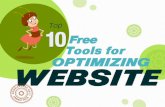Optimizing a Website with Top 10 free tools