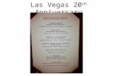 Vegas 20th anniversary