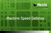 Hexis HawkEye G Machine Speed Defense: RSA 2015