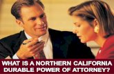 What Is a Northern California Durable Power of Attorney