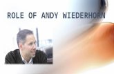 Role of andy wiederhorn