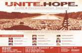 Unite. Hope. | Truth and Reconciliation Summit