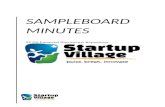Sample Board Minutes
