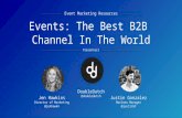 Top 10 Reasons Events Are the Best B2B Marketing Channel in the World