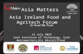 "The Importance of Asia to a World Leading Agritech Company" Gerard Keenan
