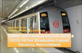 DMRC delhimetrorail.com Jobs 2015-16 For Graduates Latest Vacancy Recruitment