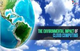 The Environmental Impact of Cloud Computing