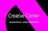 Creative Corner: Work, Coffee, Work