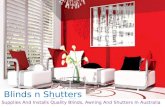 Blinds n Shutters - Supplies And Installs Quality Blinds, Awning And Shutters In Australia