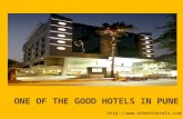 One of the good hotels in pune