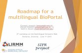Roadmap for a multilingual BioPortal