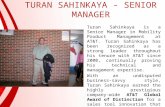 TURAN SAHINKAYA - SENIOR MANAGER