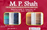 Technical Detail of Sulphur Dyes by M. P. Shah Mumbai