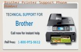 Toll Free 1-800-972-5612 Brother printer support phone number, tech support, customer service, usa