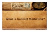 Brand Camp 2015 What Is Content Marketing? Charles Wasilewski of Aartrijk (May 15 2015)